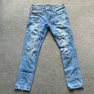 American Eagle Outfitters Light Blue Skinny Jeans